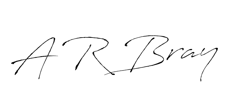 Create a beautiful signature design for name A R Bray. With this signature (Antro_Vectra) fonts, you can make a handwritten signature for free. A R Bray signature style 6 images and pictures png