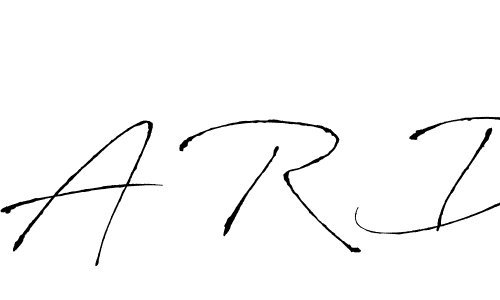 How to make A R D name signature. Use Antro_Vectra style for creating short signs online. This is the latest handwritten sign. A R D signature style 6 images and pictures png