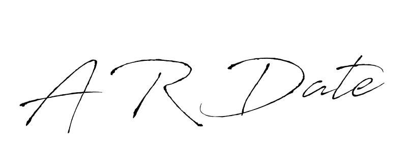 How to make A R Date name signature. Use Antro_Vectra style for creating short signs online. This is the latest handwritten sign. A R Date signature style 6 images and pictures png