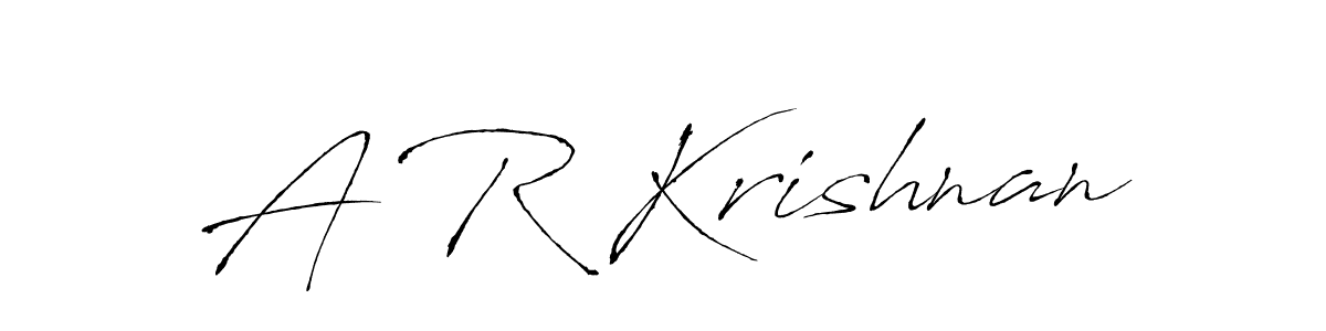 Also we have A R Krishnan name is the best signature style. Create professional handwritten signature collection using Antro_Vectra autograph style. A R Krishnan signature style 6 images and pictures png