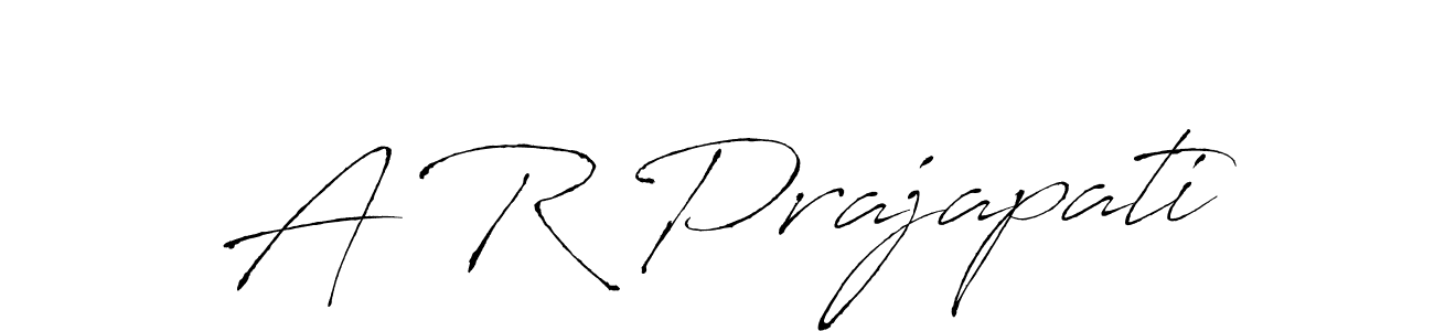 Make a short A R Prajapati signature style. Manage your documents anywhere anytime using Antro_Vectra. Create and add eSignatures, submit forms, share and send files easily. A R Prajapati signature style 6 images and pictures png