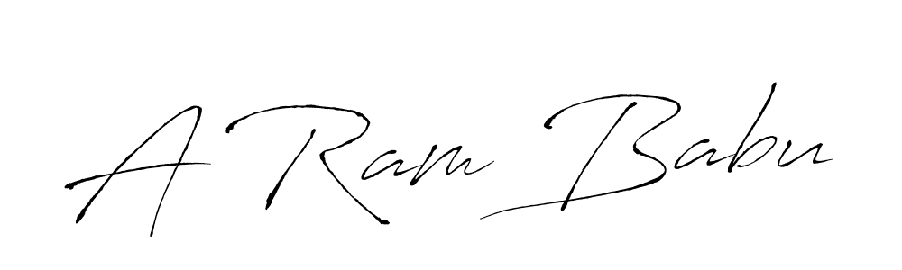 Once you've used our free online signature maker to create your best signature Antro_Vectra style, it's time to enjoy all of the benefits that A Ram Babu name signing documents. A Ram Babu signature style 6 images and pictures png