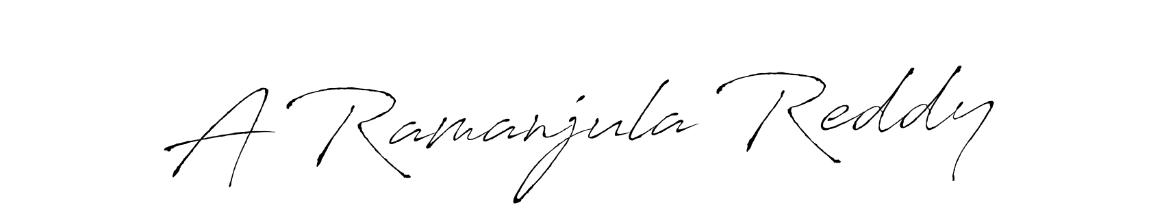 You should practise on your own different ways (Antro_Vectra) to write your name (A Ramanjula Reddy) in signature. don't let someone else do it for you. A Ramanjula Reddy signature style 6 images and pictures png