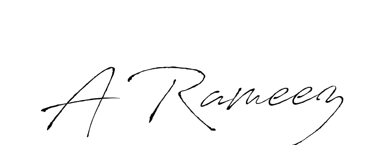 Use a signature maker to create a handwritten signature online. With this signature software, you can design (Antro_Vectra) your own signature for name A Rameez. A Rameez signature style 6 images and pictures png
