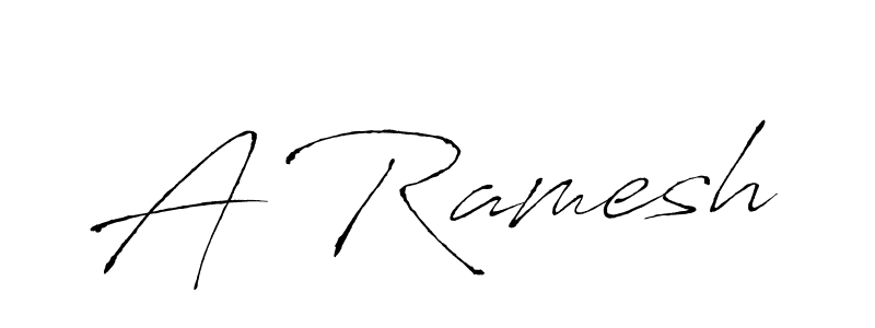 You should practise on your own different ways (Antro_Vectra) to write your name (A Ramesh) in signature. don't let someone else do it for you. A Ramesh signature style 6 images and pictures png