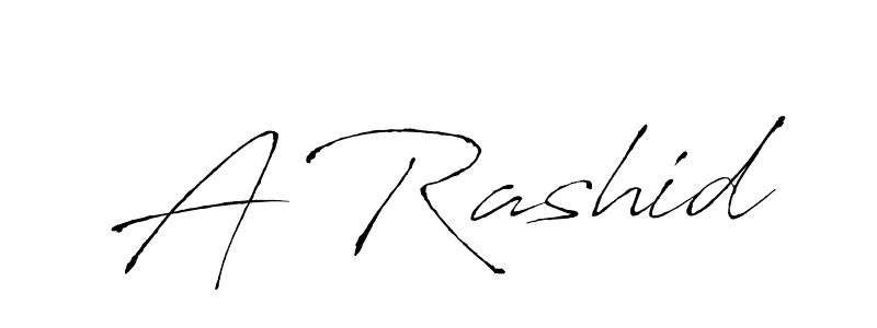 How to Draw A Rashid signature style? Antro_Vectra is a latest design signature styles for name A Rashid. A Rashid signature style 6 images and pictures png