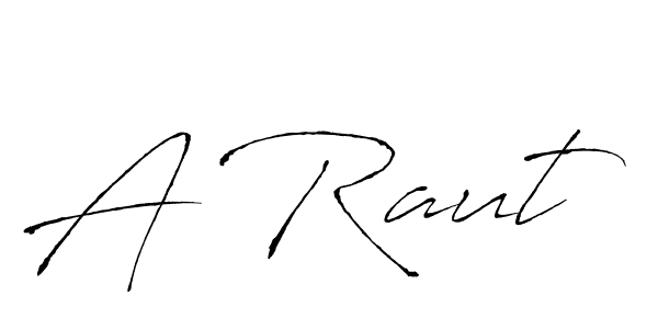 You should practise on your own different ways (Antro_Vectra) to write your name (A Raut) in signature. don't let someone else do it for you. A Raut signature style 6 images and pictures png
