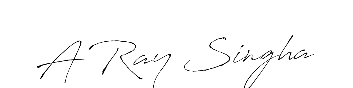 Similarly Antro_Vectra is the best handwritten signature design. Signature creator online .You can use it as an online autograph creator for name A Ray Singha. A Ray Singha signature style 6 images and pictures png