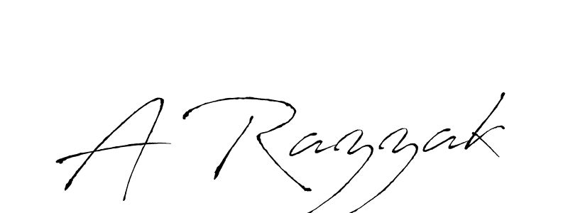 You should practise on your own different ways (Antro_Vectra) to write your name (A Razzak) in signature. don't let someone else do it for you. A Razzak signature style 6 images and pictures png