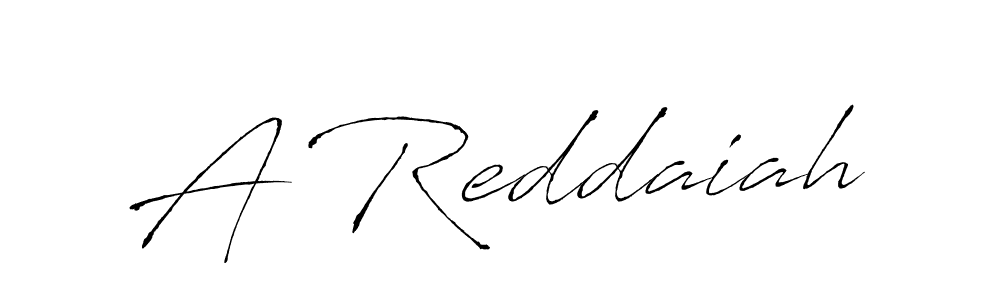 A Reddaiah stylish signature style. Best Handwritten Sign (Antro_Vectra) for my name. Handwritten Signature Collection Ideas for my name A Reddaiah. A Reddaiah signature style 6 images and pictures png
