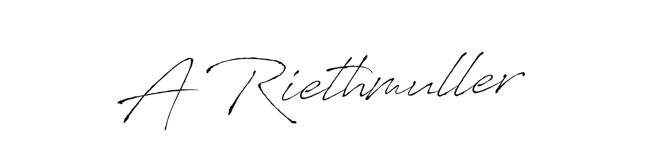 Also You can easily find your signature by using the search form. We will create A Riethmuller name handwritten signature images for you free of cost using Antro_Vectra sign style. A Riethmuller signature style 6 images and pictures png