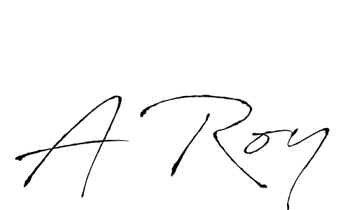 Design your own signature with our free online signature maker. With this signature software, you can create a handwritten (Antro_Vectra) signature for name A Roy. A Roy signature style 6 images and pictures png