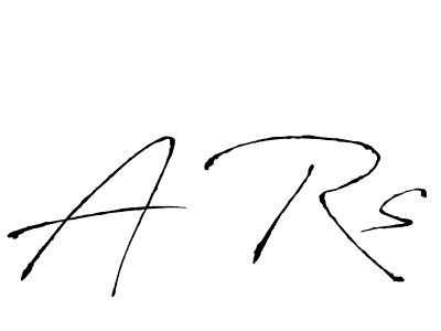 Create a beautiful signature design for name A Rs. With this signature (Antro_Vectra) fonts, you can make a handwritten signature for free. A Rs signature style 6 images and pictures png