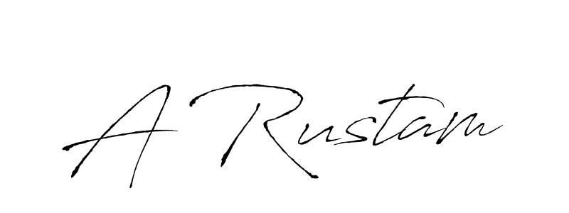 You should practise on your own different ways (Antro_Vectra) to write your name (A Rustam) in signature. don't let someone else do it for you. A Rustam signature style 6 images and pictures png