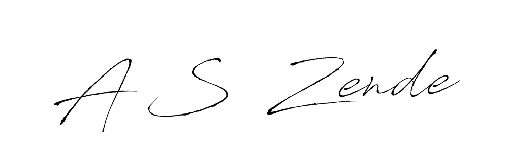 This is the best signature style for the A S  Zende name. Also you like these signature font (Antro_Vectra). Mix name signature. A S  Zende signature style 6 images and pictures png