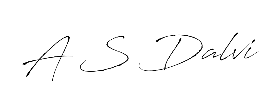 Create a beautiful signature design for name A S Dalvi. With this signature (Antro_Vectra) fonts, you can make a handwritten signature for free. A S Dalvi signature style 6 images and pictures png