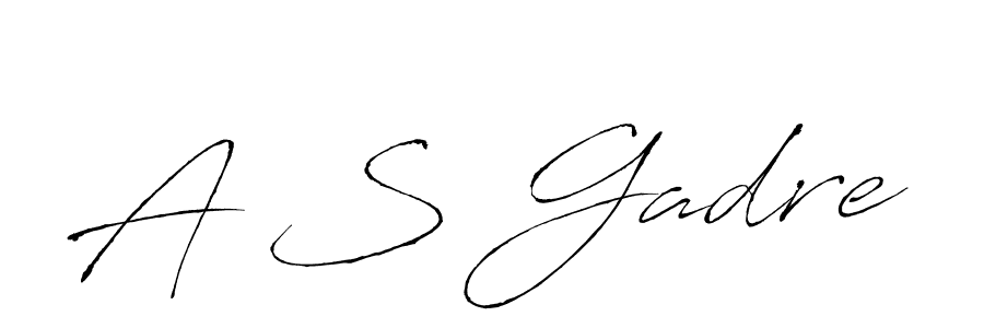 Similarly Antro_Vectra is the best handwritten signature design. Signature creator online .You can use it as an online autograph creator for name A S Gadre. A S Gadre signature style 6 images and pictures png