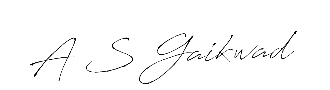 You should practise on your own different ways (Antro_Vectra) to write your name (A S Gaikwad) in signature. don't let someone else do it for you. A S Gaikwad signature style 6 images and pictures png