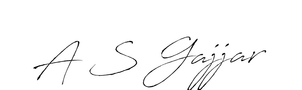 Once you've used our free online signature maker to create your best signature Antro_Vectra style, it's time to enjoy all of the benefits that A S Gajjar name signing documents. A S Gajjar signature style 6 images and pictures png