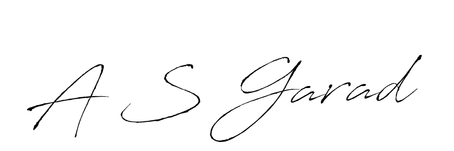 Similarly Antro_Vectra is the best handwritten signature design. Signature creator online .You can use it as an online autograph creator for name A S Garad. A S Garad signature style 6 images and pictures png