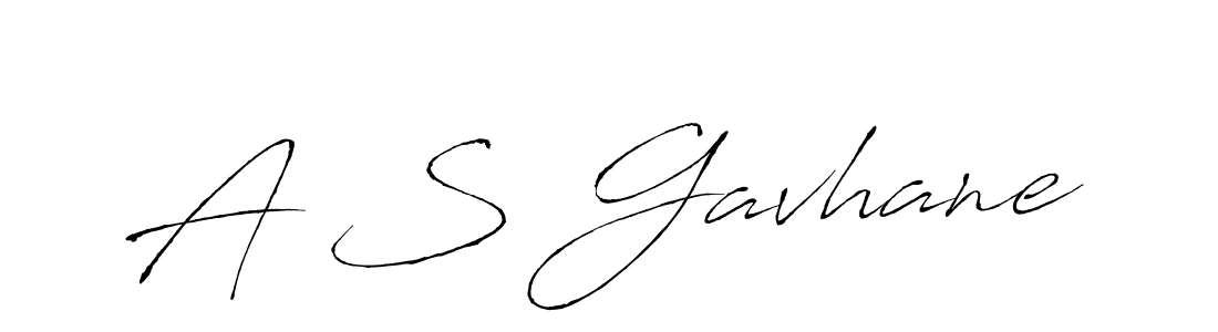 Antro_Vectra is a professional signature style that is perfect for those who want to add a touch of class to their signature. It is also a great choice for those who want to make their signature more unique. Get A S Gavhane name to fancy signature for free. A S Gavhane signature style 6 images and pictures png