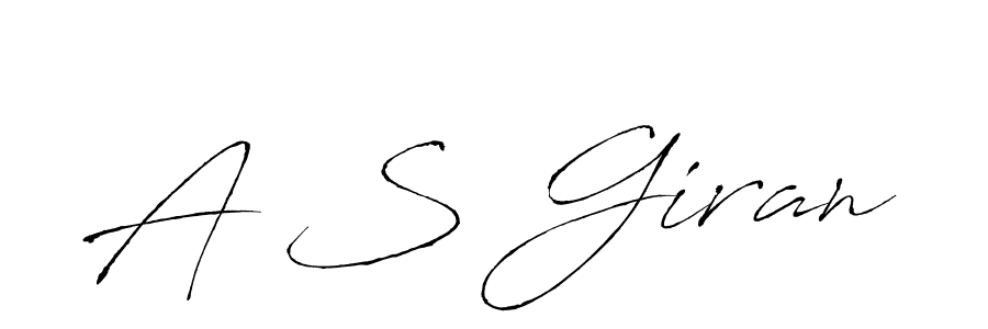 Best and Professional Signature Style for A S Giran. Antro_Vectra Best Signature Style Collection. A S Giran signature style 6 images and pictures png