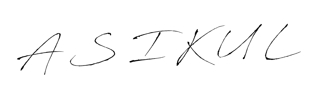 Similarly Antro_Vectra is the best handwritten signature design. Signature creator online .You can use it as an online autograph creator for name A S I K U L. A S I K U L signature style 6 images and pictures png
