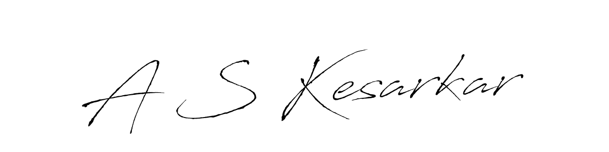 Also we have A S Kesarkar name is the best signature style. Create professional handwritten signature collection using Antro_Vectra autograph style. A S Kesarkar signature style 6 images and pictures png