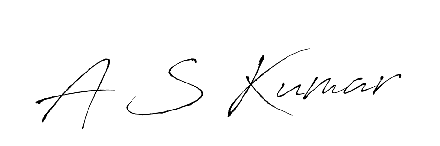 You should practise on your own different ways (Antro_Vectra) to write your name (A S Kumar) in signature. don't let someone else do it for you. A S Kumar signature style 6 images and pictures png