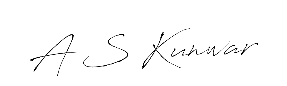You can use this online signature creator to create a handwritten signature for the name A S Kunwar. This is the best online autograph maker. A S Kunwar signature style 6 images and pictures png