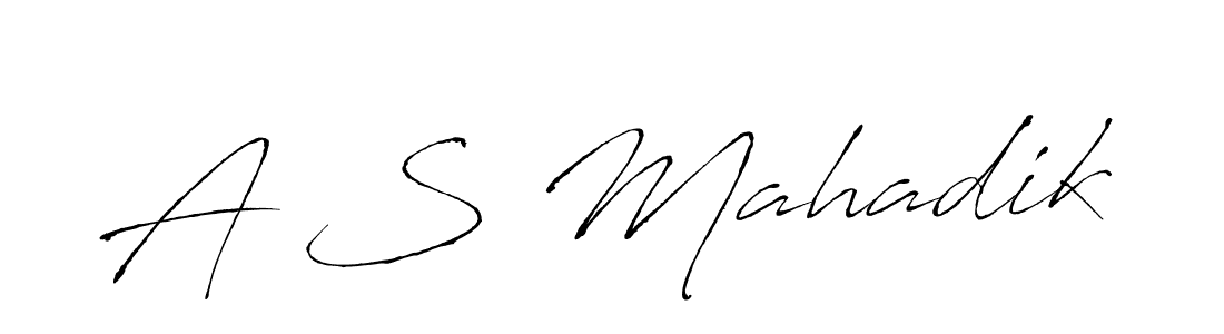 This is the best signature style for the A S Mahadik name. Also you like these signature font (Antro_Vectra). Mix name signature. A S Mahadik signature style 6 images and pictures png