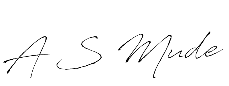 You can use this online signature creator to create a handwritten signature for the name A S Mude. This is the best online autograph maker. A S Mude signature style 6 images and pictures png