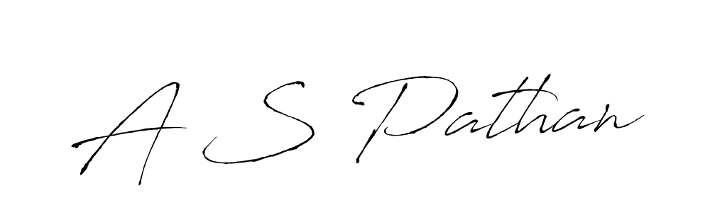 Antro_Vectra is a professional signature style that is perfect for those who want to add a touch of class to their signature. It is also a great choice for those who want to make their signature more unique. Get A S Pathan name to fancy signature for free. A S Pathan signature style 6 images and pictures png