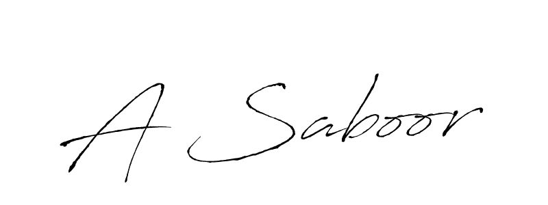 Antro_Vectra is a professional signature style that is perfect for those who want to add a touch of class to their signature. It is also a great choice for those who want to make their signature more unique. Get A Saboor name to fancy signature for free. A Saboor signature style 6 images and pictures png