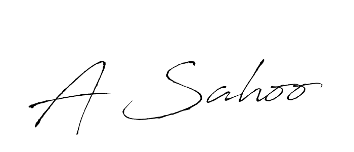 This is the best signature style for the A Sahoo name. Also you like these signature font (Antro_Vectra). Mix name signature. A Sahoo signature style 6 images and pictures png