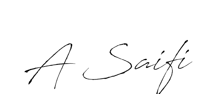 Once you've used our free online signature maker to create your best signature Antro_Vectra style, it's time to enjoy all of the benefits that A Saifi name signing documents. A Saifi signature style 6 images and pictures png