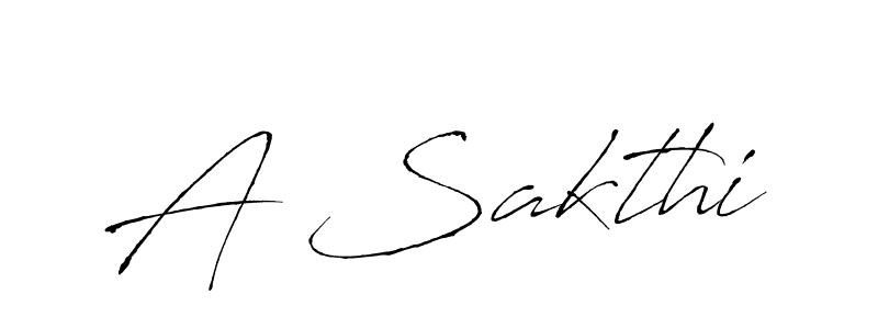 How to make A Sakthi name signature. Use Antro_Vectra style for creating short signs online. This is the latest handwritten sign. A Sakthi signature style 6 images and pictures png