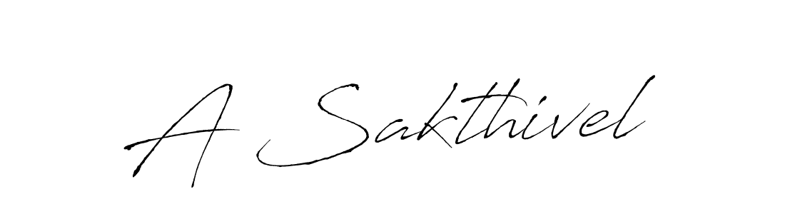 Design your own signature with our free online signature maker. With this signature software, you can create a handwritten (Antro_Vectra) signature for name A Sakthivel. A Sakthivel signature style 6 images and pictures png