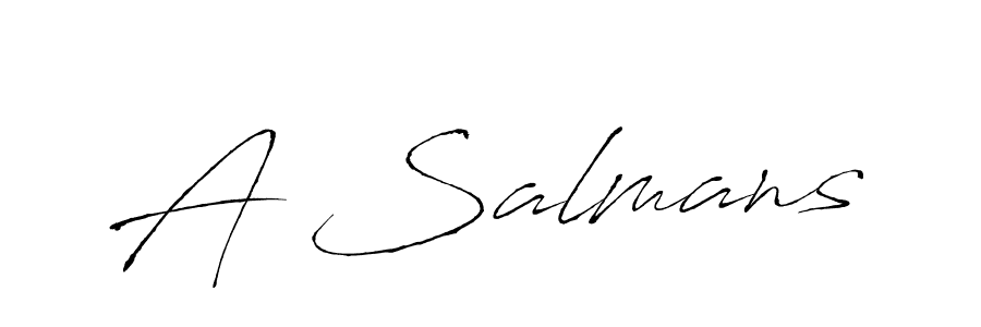 if you are searching for the best signature style for your name A Salmans. so please give up your signature search. here we have designed multiple signature styles  using Antro_Vectra. A Salmans signature style 6 images and pictures png