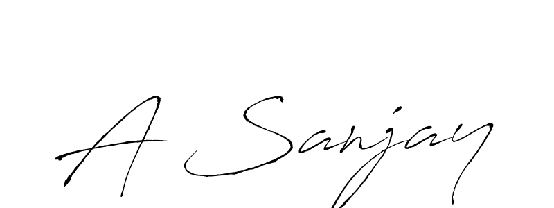 It looks lik you need a new signature style for name A Sanjay. Design unique handwritten (Antro_Vectra) signature with our free signature maker in just a few clicks. A Sanjay signature style 6 images and pictures png