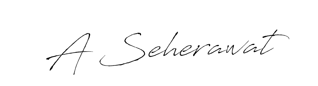 It looks lik you need a new signature style for name A Seherawat. Design unique handwritten (Antro_Vectra) signature with our free signature maker in just a few clicks. A Seherawat signature style 6 images and pictures png