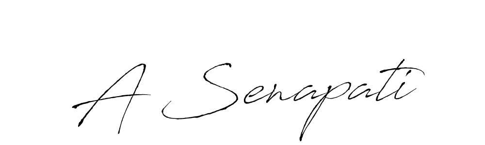 Make a beautiful signature design for name A Senapati. Use this online signature maker to create a handwritten signature for free. A Senapati signature style 6 images and pictures png