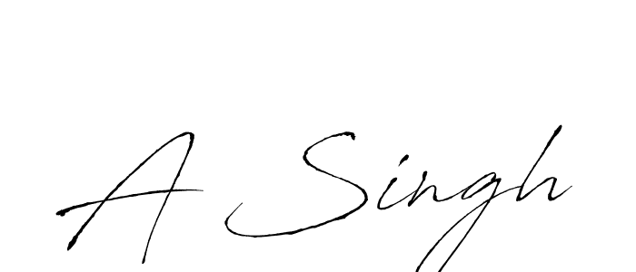 Also You can easily find your signature by using the search form. We will create A Singh name handwritten signature images for you free of cost using Antro_Vectra sign style. A Singh signature style 6 images and pictures png
