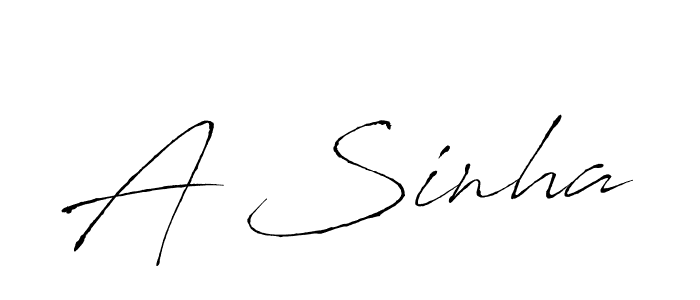 It looks lik you need a new signature style for name A Sinha. Design unique handwritten (Antro_Vectra) signature with our free signature maker in just a few clicks. A Sinha signature style 6 images and pictures png