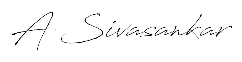 A timeless handwritten aesthetic for A Sivasankar. The Antro_Vectra font gives your signature a handcrafted feel with natural curves. A Sivasankar signature style 6 images and pictures png