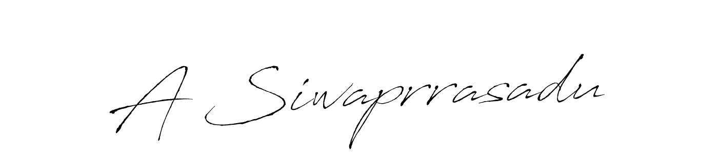 It looks lik you need a new signature style for name A Siwaprrasadu. Design unique handwritten (Antro_Vectra) signature with our free signature maker in just a few clicks. A Siwaprrasadu signature style 6 images and pictures png