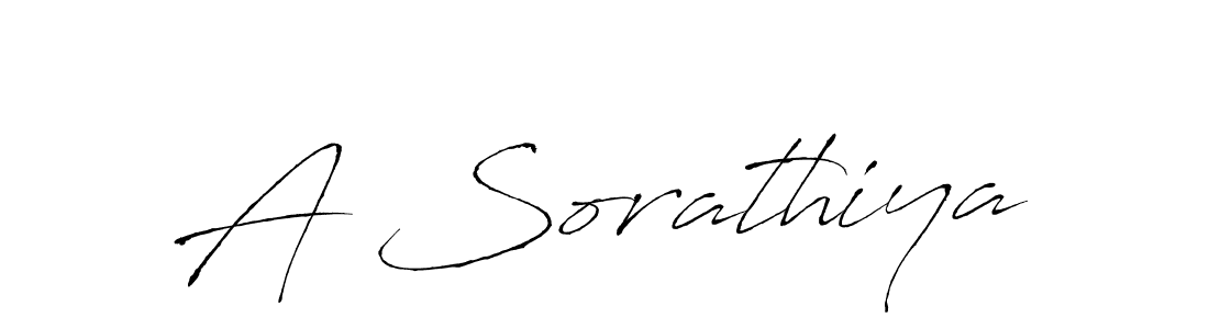 Use a signature maker to create a handwritten signature online. With this signature software, you can design (Antro_Vectra) your own signature for name A Sorathiya. A Sorathiya signature style 6 images and pictures png