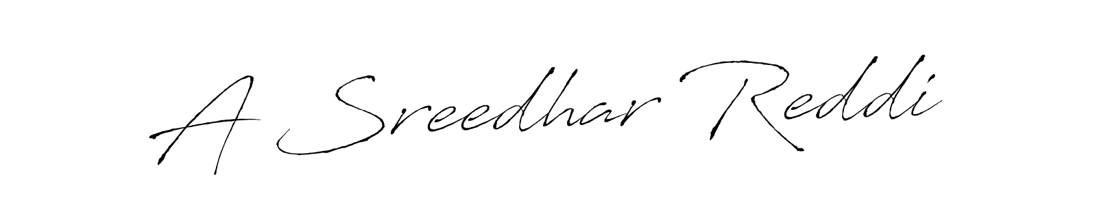 This is the best signature style for the A Sreedhar Reddi name. Also you like these signature font (Antro_Vectra). Mix name signature. A Sreedhar Reddi signature style 6 images and pictures png