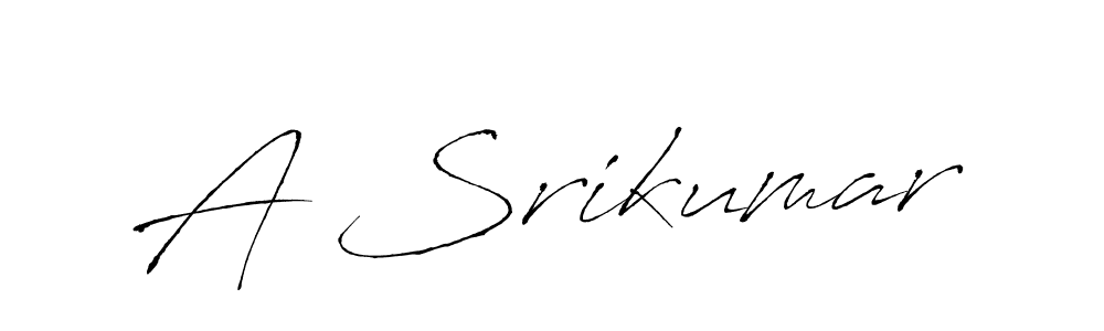 Once you've used our free online signature maker to create your best signature Antro_Vectra style, it's time to enjoy all of the benefits that A Srikumar name signing documents. A Srikumar signature style 6 images and pictures png