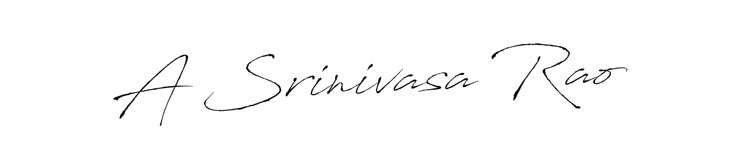 How to make A Srinivasa Rao signature? Antro_Vectra is a professional autograph style. Create handwritten signature for A Srinivasa Rao name. A Srinivasa Rao signature style 6 images and pictures png